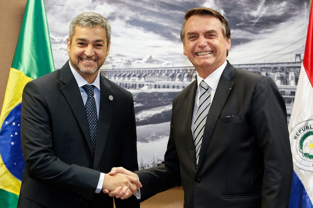 Presidente Jair Bolsonaro recebe líderes sul-americanos na 55ª Cúpula do Mercosul, em Bento Gonçalves